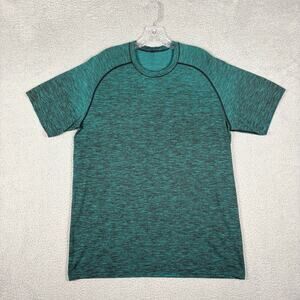 Lululemon Metal Vent Tech T-shirt Men’s XL Teal Active Gym Casual Travel Runner